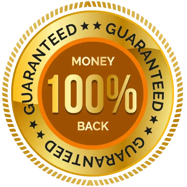 60-DAYS 100% MONEY-BACK GUARANTEE